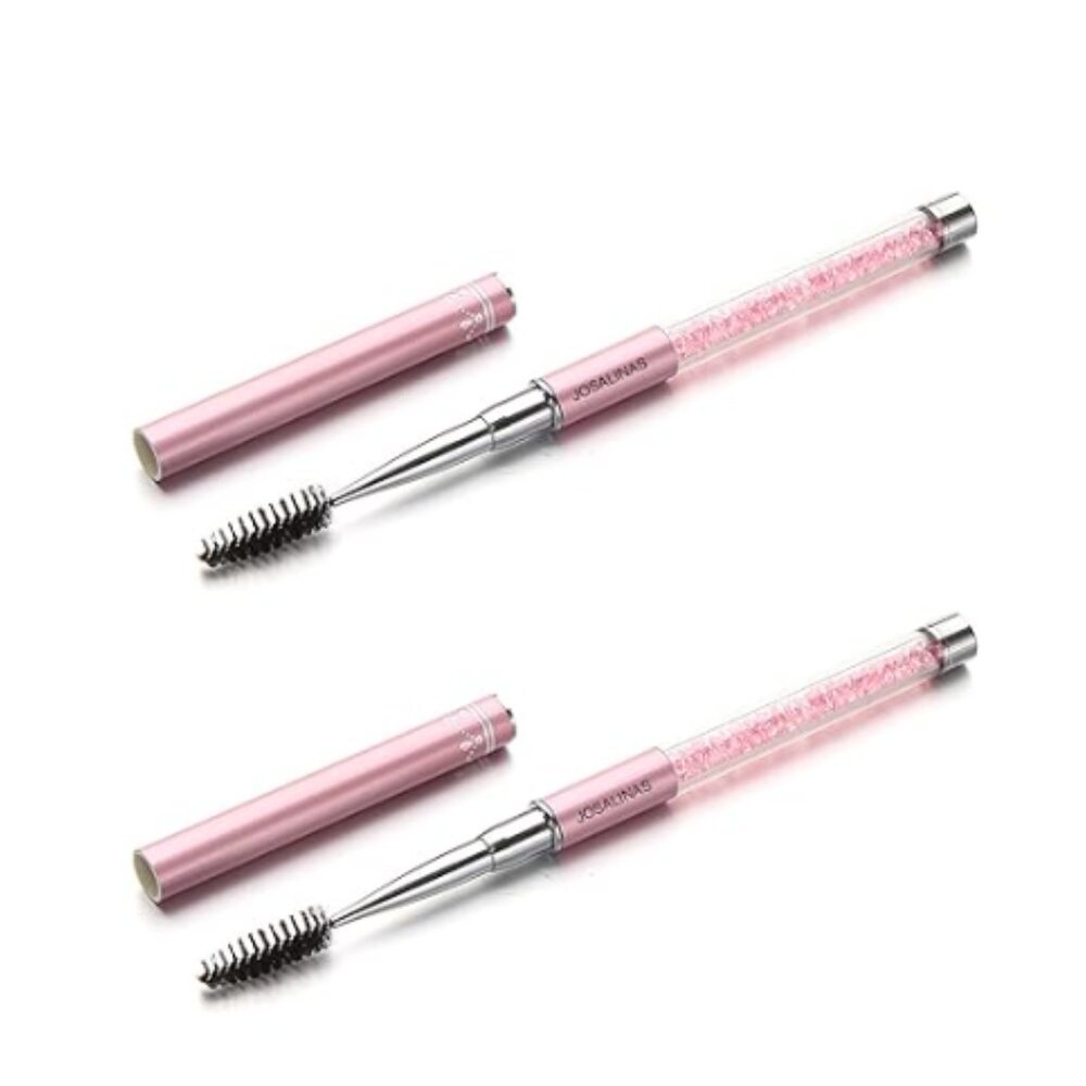 NIB Josalinas | 2PCS Mascara, Eyebrow, Eyelash Brush Spoolies with Cap